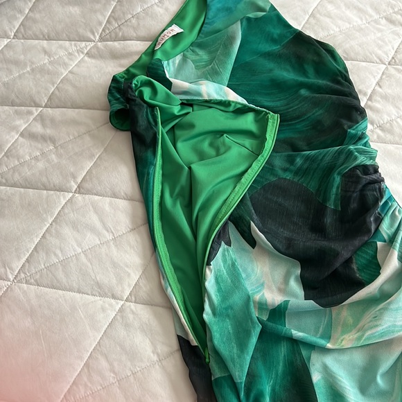 Leaf print mesh Bandage Dress by Rumor size small - Picture 4 of 16